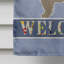 Polyester 2 côtés 40 x 28 po welcome drapeau maison-73943120