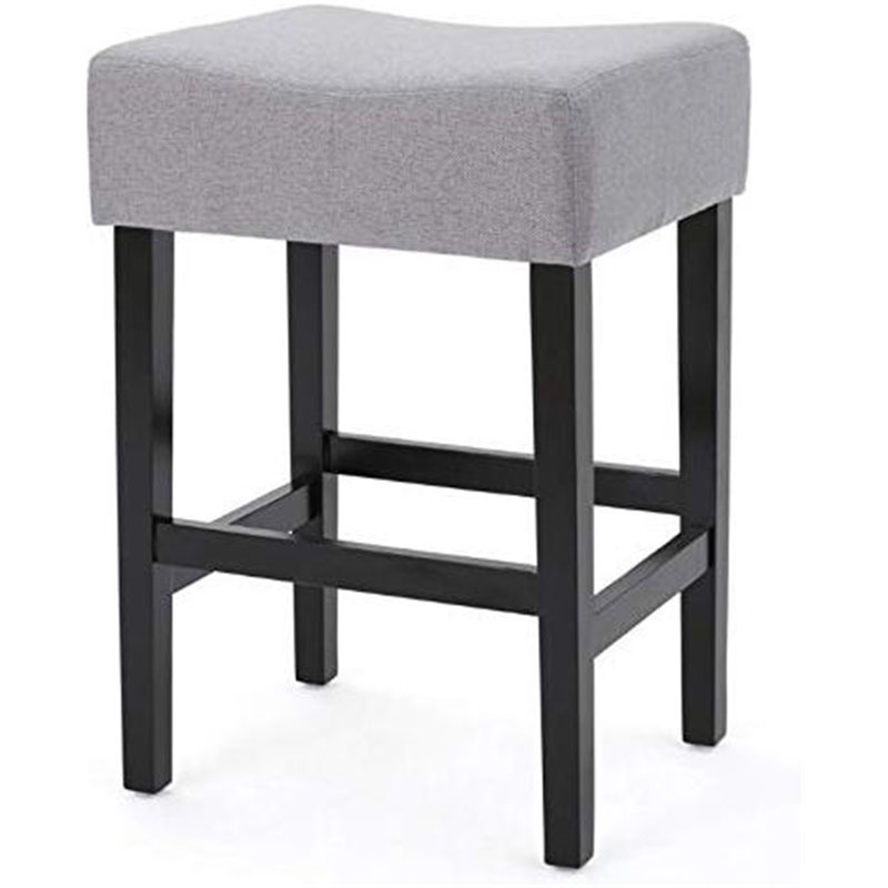 Leather Counter Stools Set, Enhancing Any Space With Comfort And Style, Grey