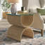 Vida Glass End Table