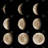 Eclipse in Nine Phases Tablecloth | Black Earth & Galaxy Decor