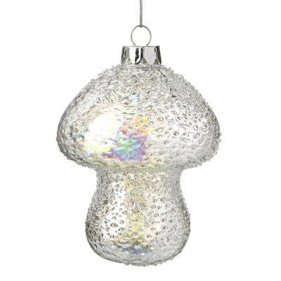 12cm Glass Hanging Figurine Ornament