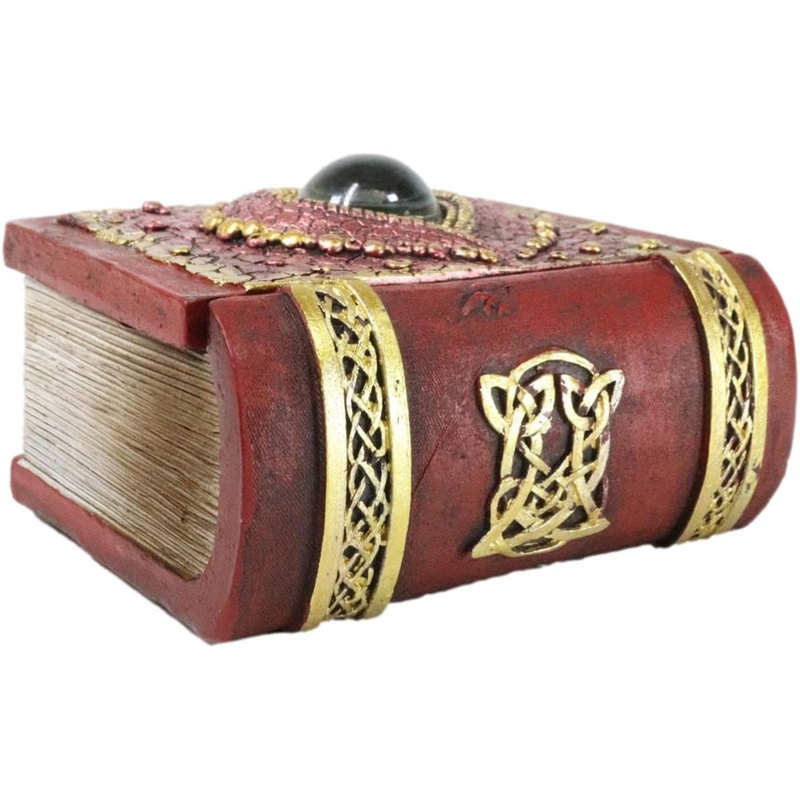 Figurine boîte à livres Celtic Knotwork