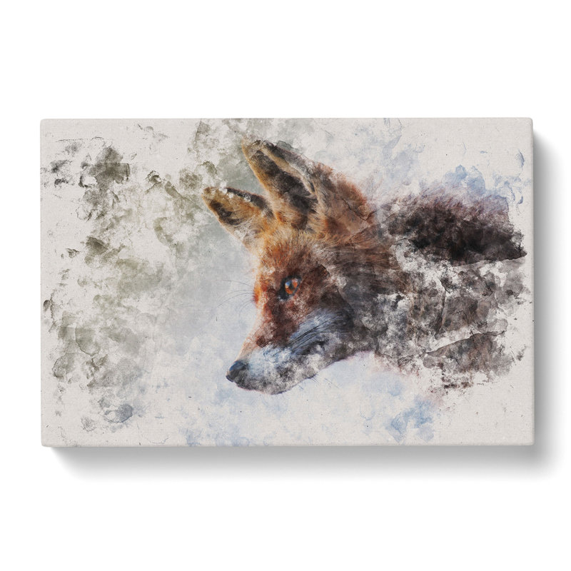 Red Fox Vol.5 - Wrapped Canvas, 40cm H x 60cm W x 3cm D