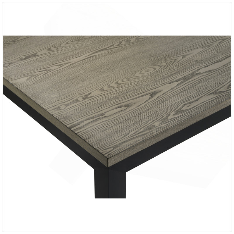 Ensemble de salle à manger contemporain, 5 pièces: table, 4 chaises