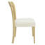 Chaise de salle à manger contemporaine sans cadre avec dossier ouvert (ensemble de 2-1369757891-1369757889