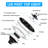 100W 5000K Tunable LED Outdoor Lamp Post Lights with Photocell