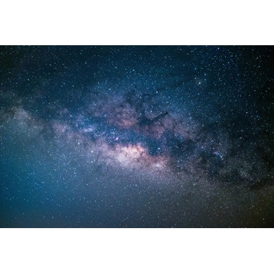«Beauty of Milky Way» - Photographie sur toile tendue