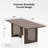 Andiel 33.5"W×30"H Wood Dining Table-1376596814-1376596801