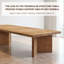 Table de conférence rectangulaire moderne en bois massif pour 8 personnes-651654918