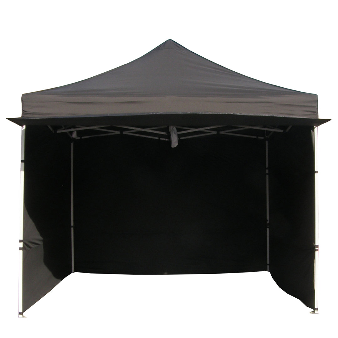 Alumix 10 Ft. W x 10 Ft. D Metal Pop-Up Canopy Impact Instant Canopy Roof 
