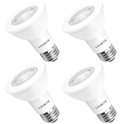 6.5 Watt (50 Watt Equivalent), PAR20 LED, Dimmable Light Bulb, E26/Medium (Standard) Base