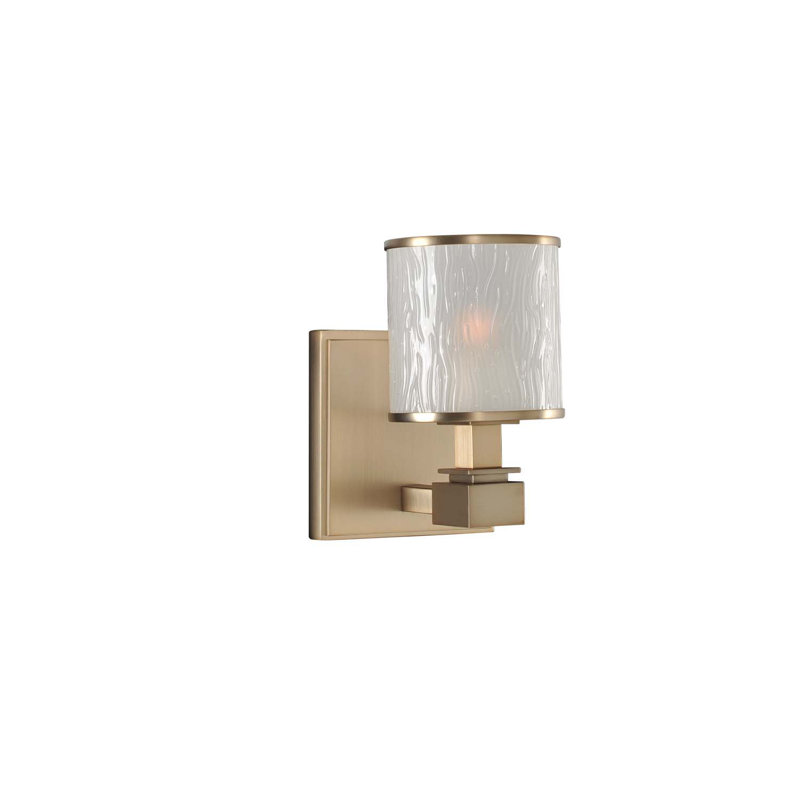 Destin 1 LT Burnished Bronze (outdoor) Bath Wall Sconce Kalco, Brushed Bronze