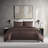 Vera Wang Illusion Lines Brown Comforter Set-100236149