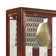 Keepsakes Side Entry 5 Shelf Curio Cabinet