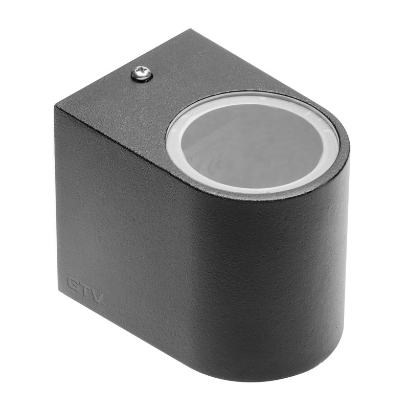 Hewie Black Outdoor Flush Mount