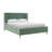Velvet Upholstered Platform Bed-41196441-131275575