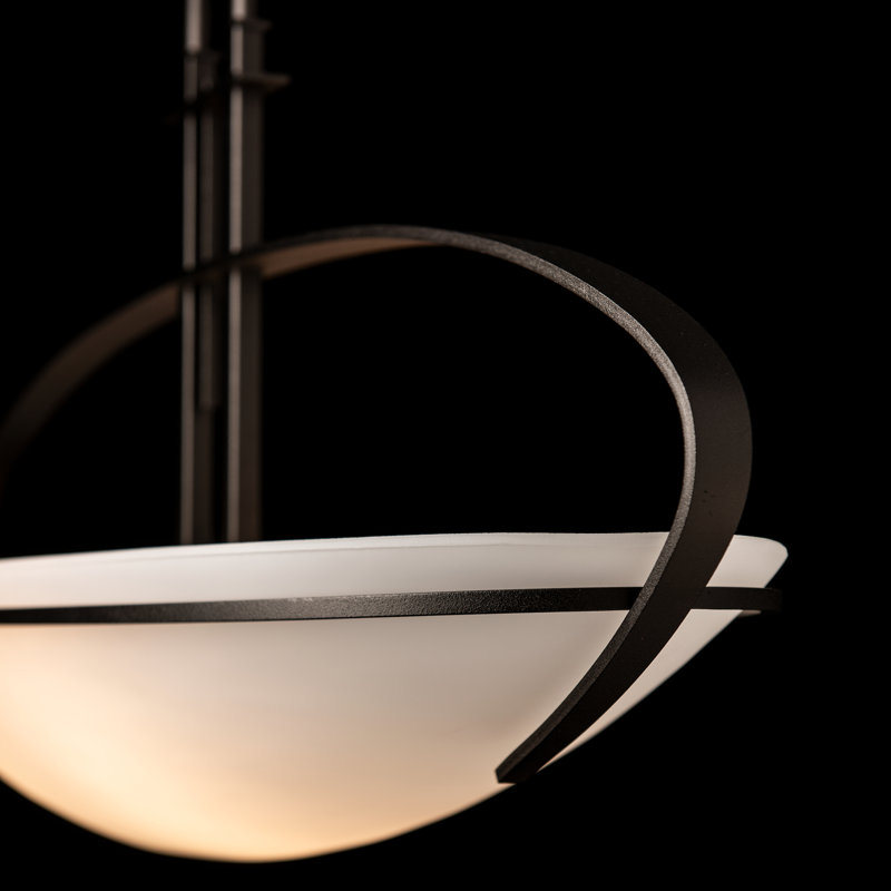 Mackintosh 2 - Light Bowl Pendant, 14.2" H x 32.5" W x 10.4" D, Oil Rubbed Bronze