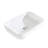 Vitreous China Rectangular Wall Mounted Faucet Bathroom Sink