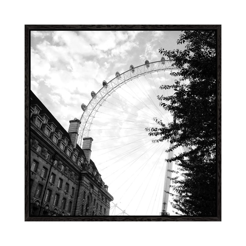 Emily Navas by Emily Navas - Floater Frame Gallery-Wrapped Canvas Giclée on Canvas, Black, 45.72 cm H x 45.72 cm W