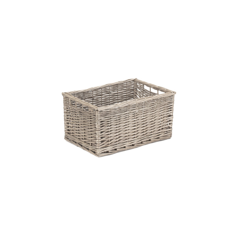 Wicker Storage Basket, 25cm W x 37cm D
