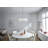 5 - Light Dimmable Drum Chandelier-1998142254