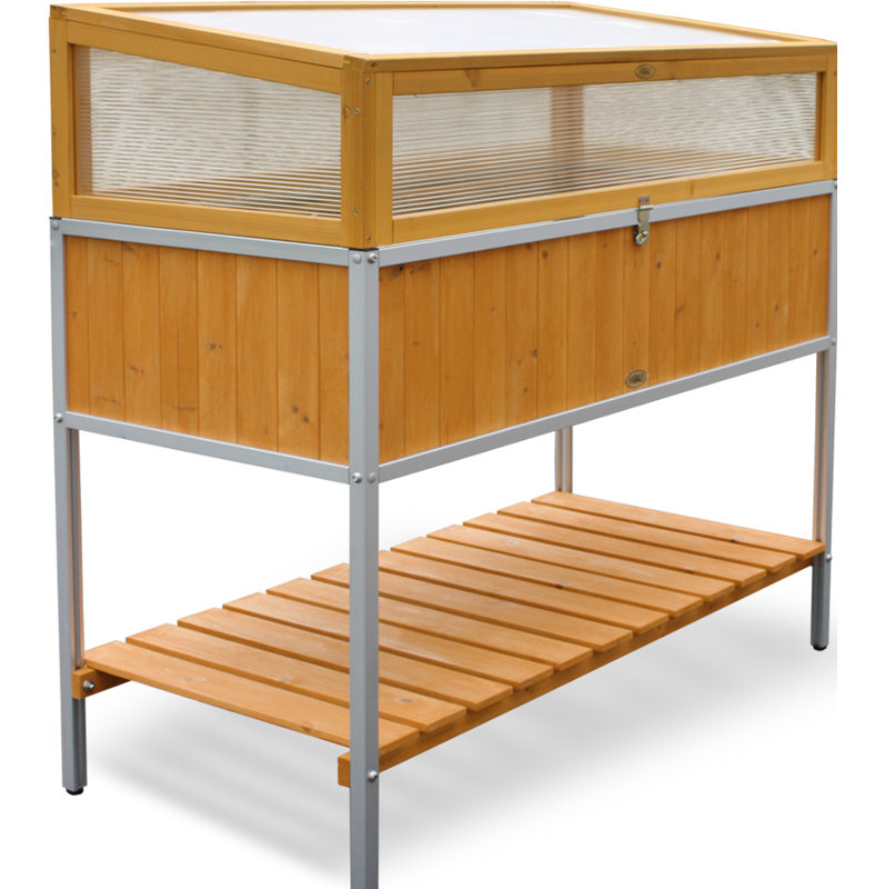 Wood Raised Garden Bed