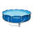 Intex 12' Pool Cover w/ 12 x 2.5 Ft Metal Frame Pool w/ Intex Filters (6 Pack)