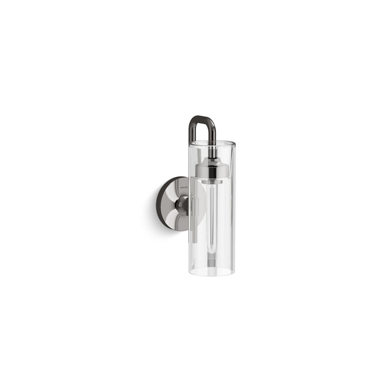 Purist 13.13 In. One-Light Sconce, Titanium