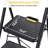 2 Step Ladder, Sturdy Steel Portable Ladder with Anti-Slip Wide Pedals, Folding Step Stool,Library Ladder,Decorative Kitchen Step Ladder