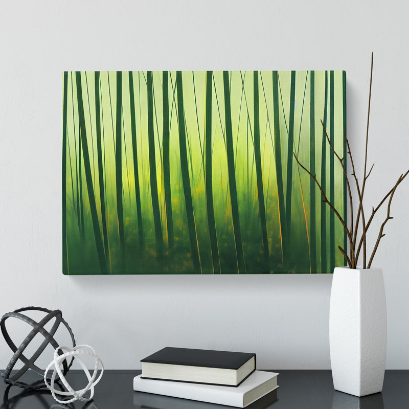 Awesome Bamboo Forest - Wrapped Canvas, 35cm H x 50cm W x 3cm D