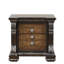 Ornate Moulding Table de chevet 1Pc USB