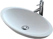 Solid Surface Bathroom Sink
