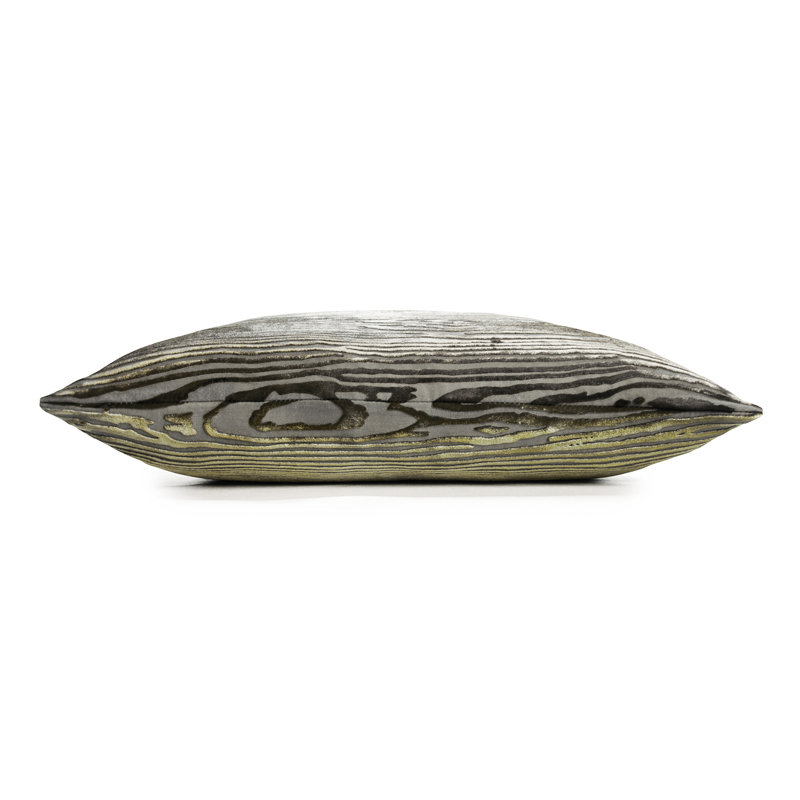  Rectangle Velvet Pillow Cover & Insert, Square 20"H x 20"W, Oregano