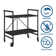 COSCO Indoor/Outdoor Folding Serving Cart with Wheels