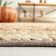 Gascon Natural Fiber Hand Loomed Jute/Cotton Geometric Rug in Natural