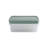 Wham Clip 8.5L Rectangular Plastic Storage Boxes with Secure Clip Lock Lids. L:39 x W:29 x H:10.5cm Clear/Stone/Slate Grey-504076733
