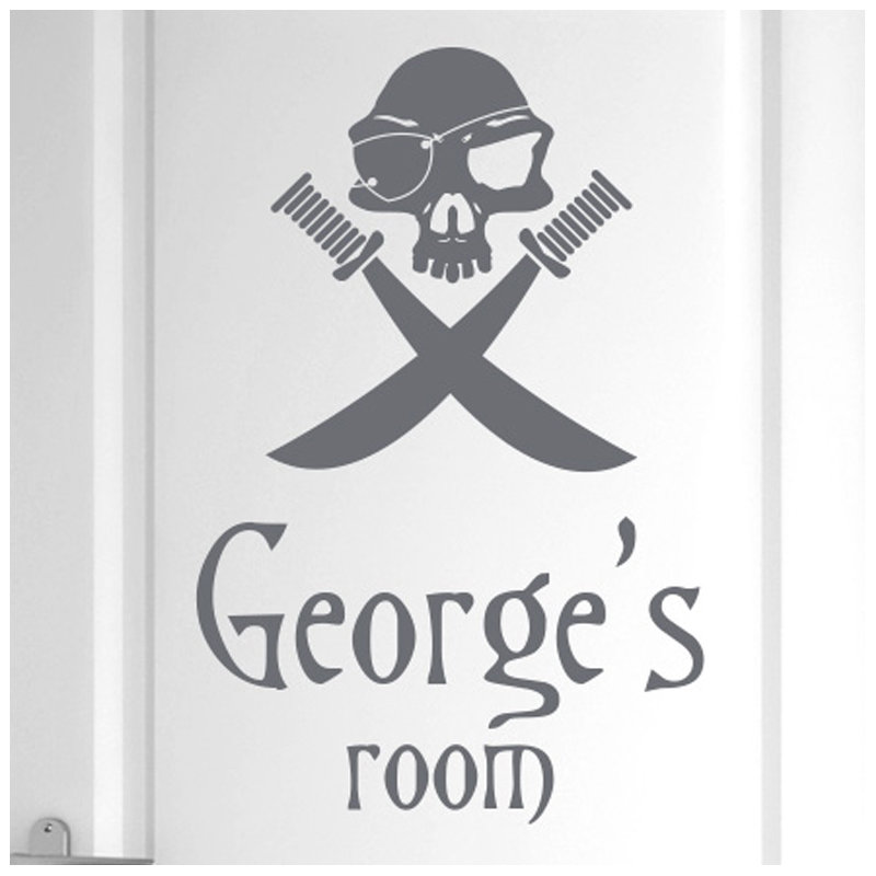 Nautical & Beach Wall Decal, Grey