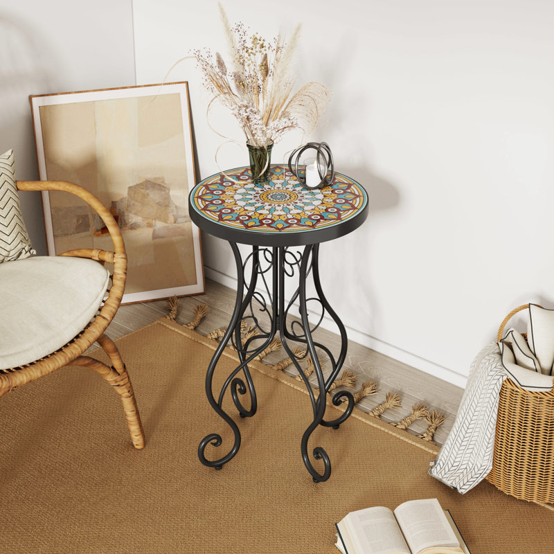 Table d'appoint en céramique Micheal