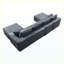 Canapé modulaire rembourré avec coussins Corduroy-1893284364