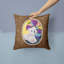 Coussin décoratif intérieur/extérieur westie