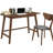 Walnut 2-Piece Writing Desk Set(Desk)