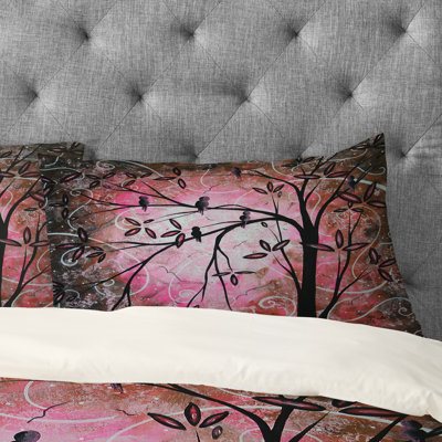 Madart Inc Floral Pillowcase