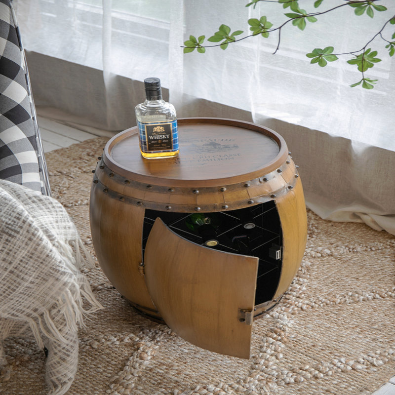 Table d'appoint cylindrique 20,5 x 20,5 x 24 po