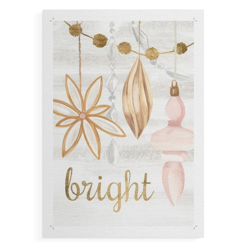 Collection Elegant Ornaments B - Impression sur toile seulement - NON-CADRE, H 12 po x l 8 po