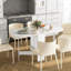 Extendable Oval Dining Table-2016970945