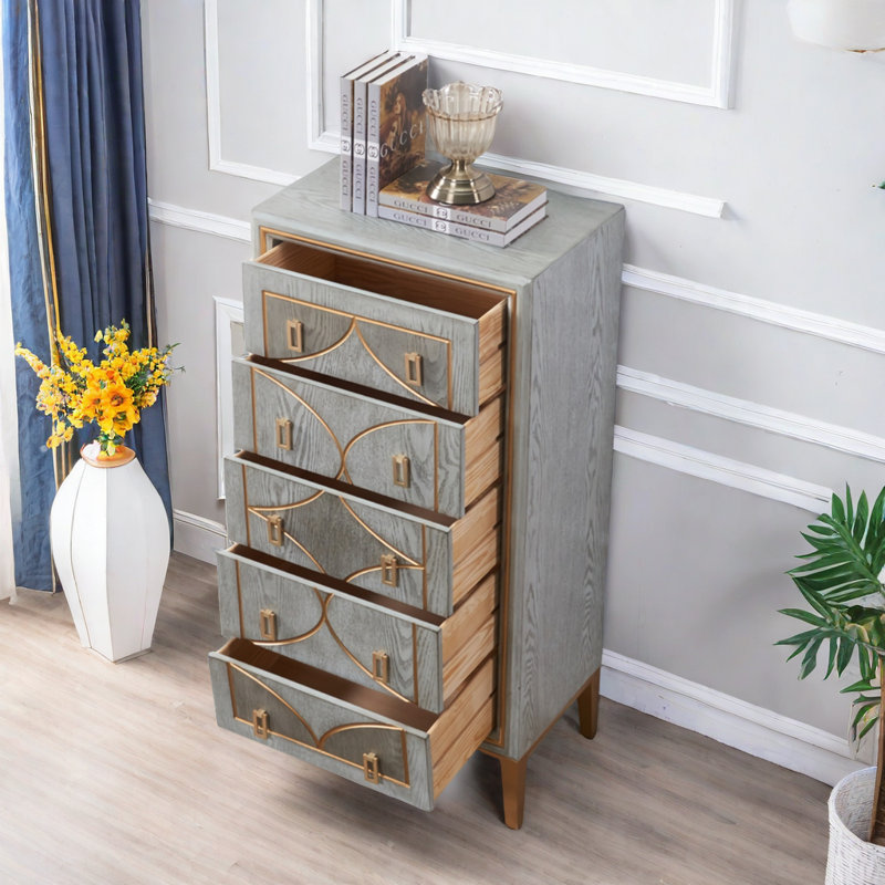 Commode rectangulaire Light Luxury Line.