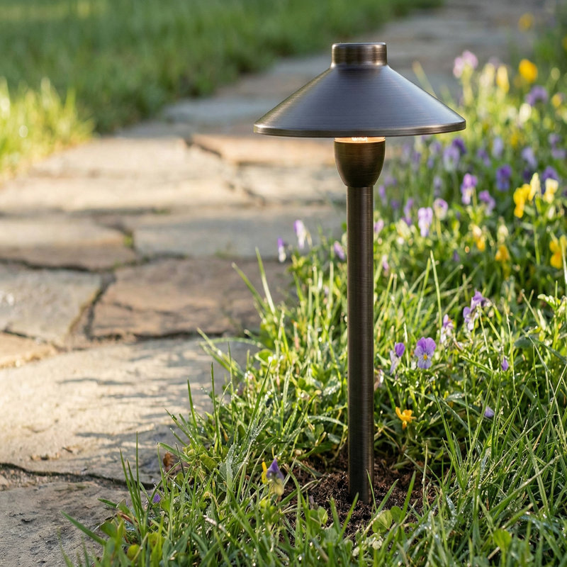 Low Voltage Metal Pathway Light