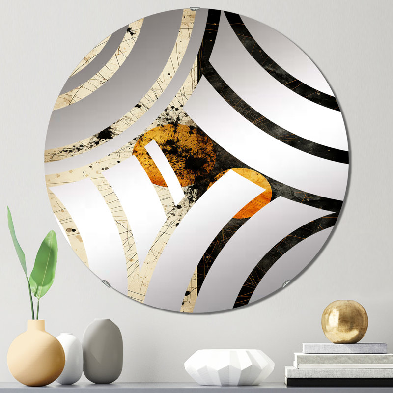 Miroir décoratif Resterly, 23,6 po x 23,6 po