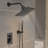 8 Inch High Pressure Square 1.8 GPM Rain Filtered Shower Head Only