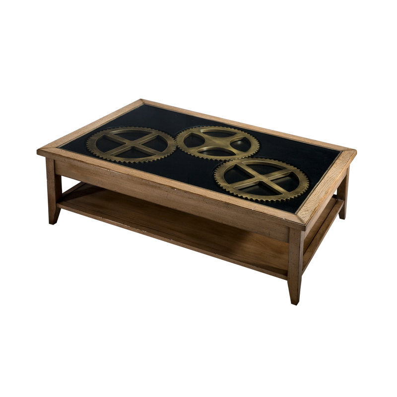Table basse avec rangement Horloger